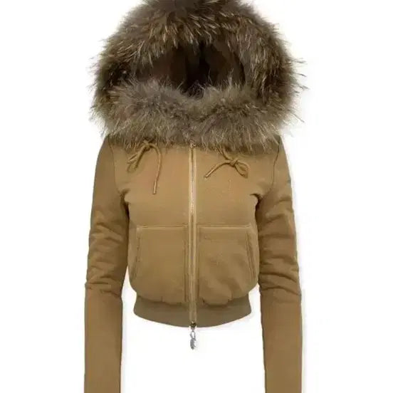 [BUNJANG] Pale Jade Wolfjo Camel Wool Coat / 페일제이드 울프죠 후드집업 카멜
