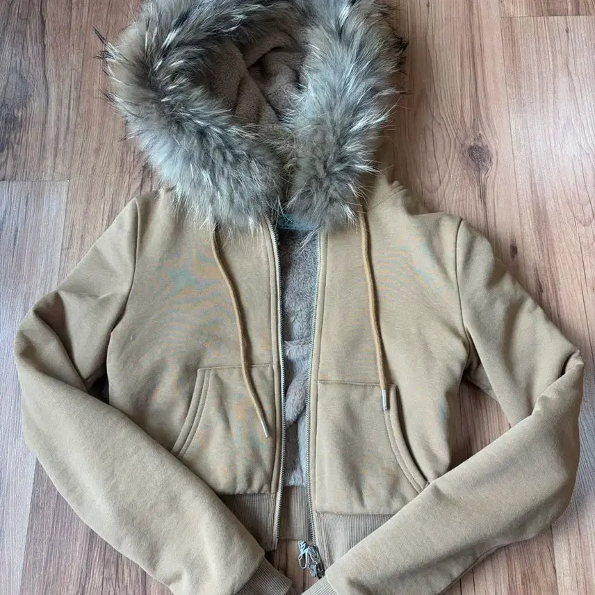 [BUNJANG] Pale Jade Wolfjo Camel Wool Coat / 페일제이드 울프죠 후드집업 카멜