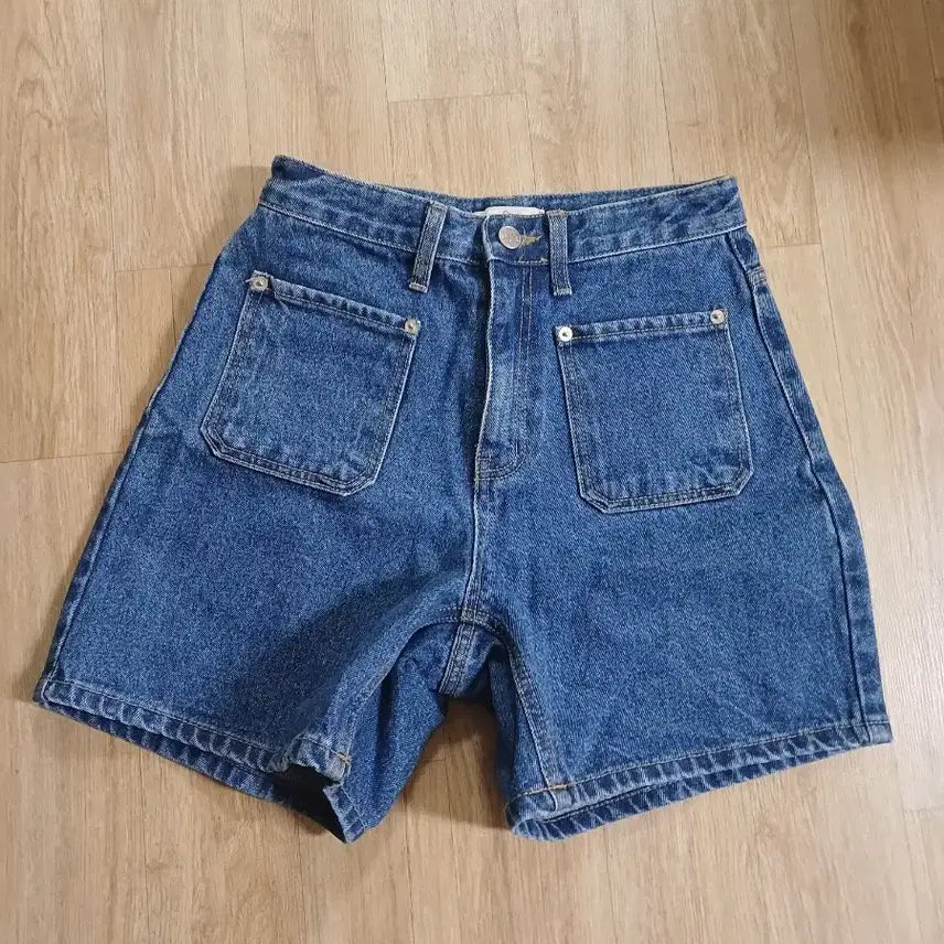 [BUNJANG] Banwon Atelier Front Pocket Denim Shorts S / 반원 아틀리에 프론트 포켓 데님 쇼츠 S