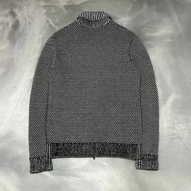 [BUNJANG] Theory Shawl Collar Zip-up Knit Sweater / 띠어리 숄카라 집업 니트 y15849