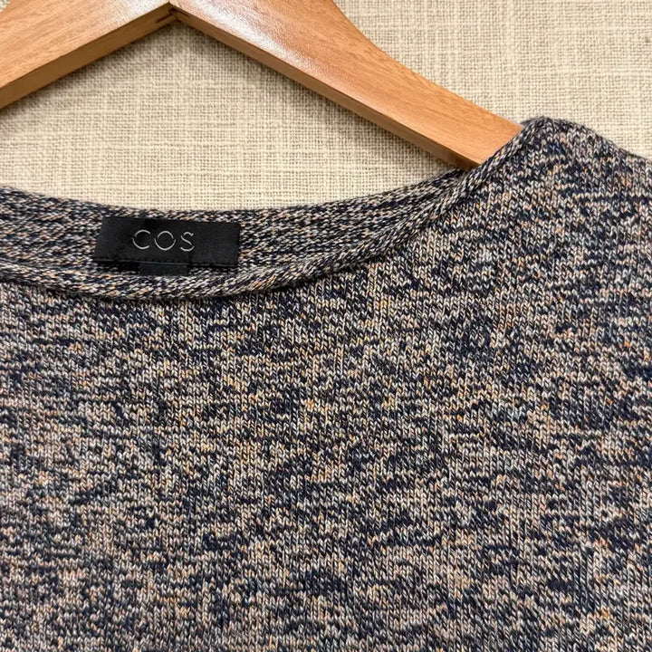 [BUNJANG] COS Multicolor Round Neck Knit Sweater / COS 코스 멀티컬러 라운드넥 니트