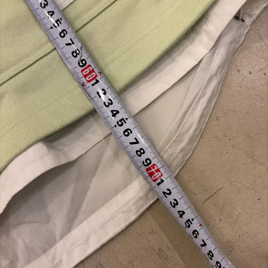 [BUNJANG] Solid Homme Layered Green Hoodie / 솔리드옴므 레이어드 그린 후드티