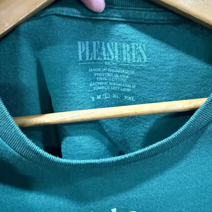 [BUNJANG] 2XL PLEASURER Turtle Graphic T-Shirt / 2XL PLEASURER 거북이 반팔 티셔츠