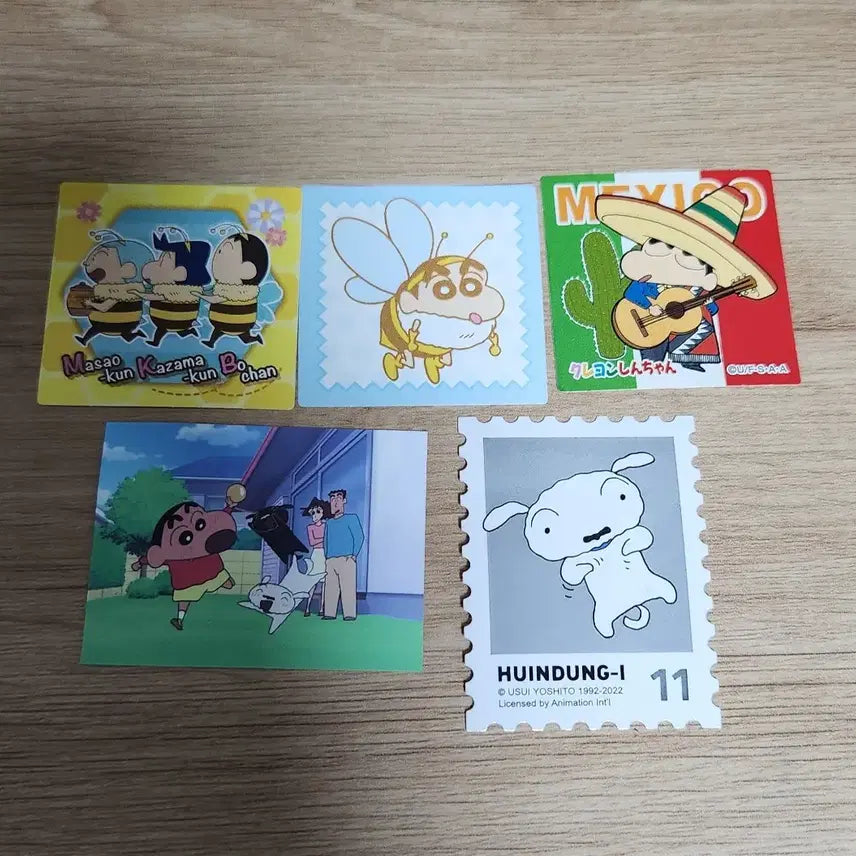 [BUNJANG] Various Cartoon Character Ttibuseal Bundle Set / 가비지타임, 짱구, 픽셀리, 코난, 쿠킹덤 ,루피 띠부씰 일괄