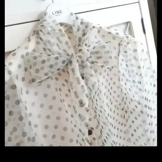[BUNJANG] ZARA Blouse Dot Pattern Top / 자라 블라우스/66