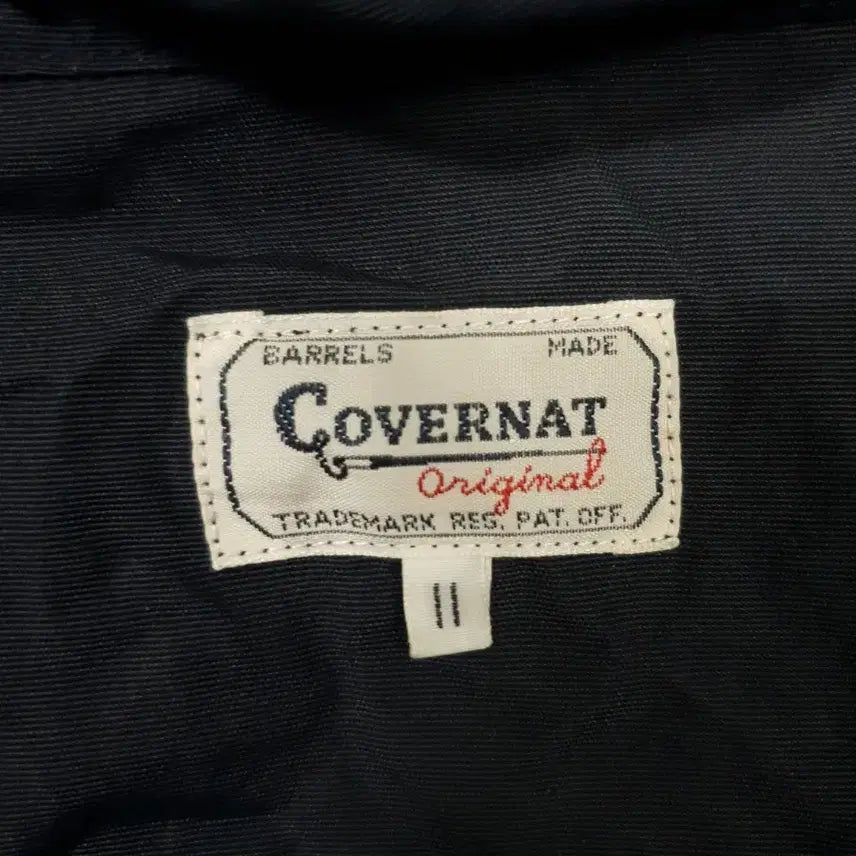 [BUNJANG] Covernat Navy Hooded Parka Jacket / 커버낫 covernat 네이비 후드 야상 자켓 3200088