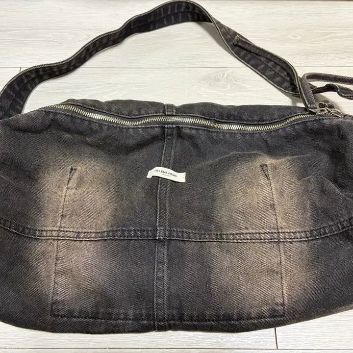 [BUNJANG] Washed Denim Crossbody Bag / 워시드 데님 크로스백