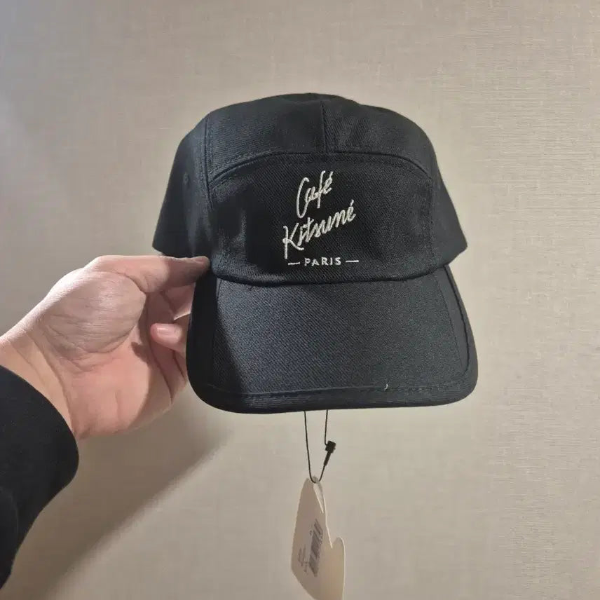 [BUNJANG] Maison Kitsune Cafe Kitsune 5P Cap Black / [새상품] 메종키츠네 카페 키츠네 5P 캡 블랙