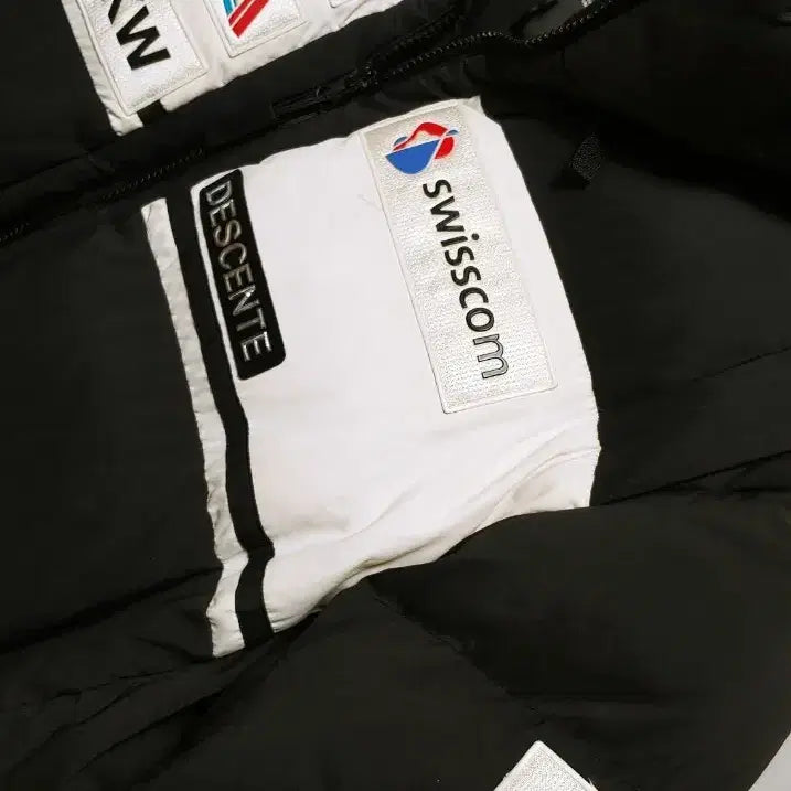 [BUNJANG] Descente Audi Long Down Padded Jacket Black / [3XL] 데상트 아우디 롱패딩점퍼 블랙1499