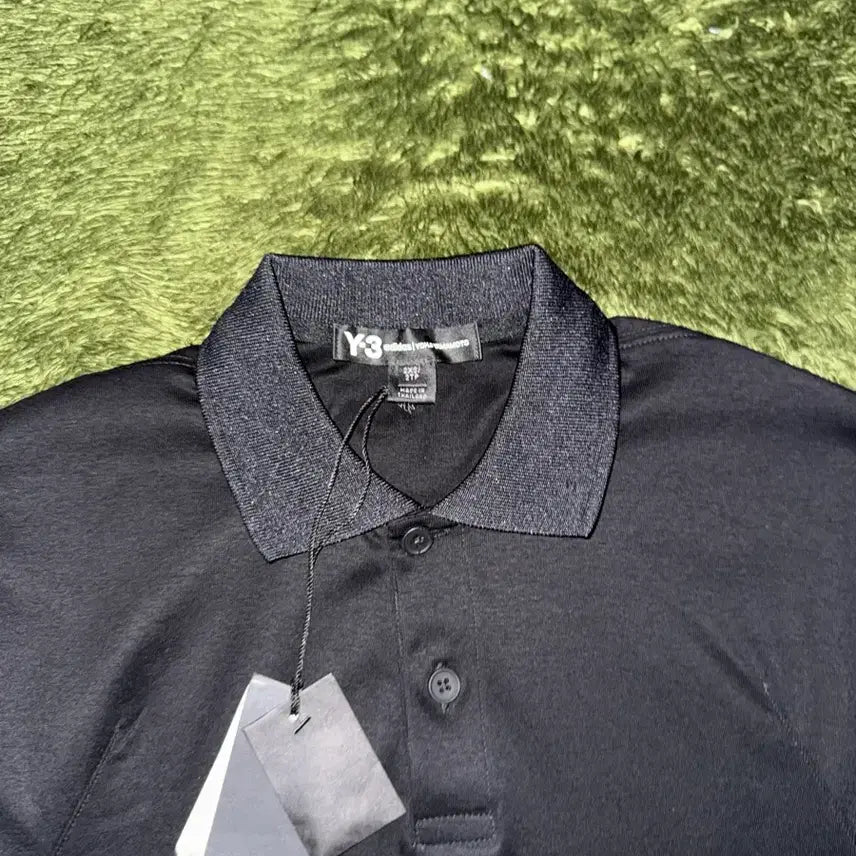[BUNJANG] Y-3 Yohji Yamamoto All Blacks Polo Shirt Black / Y-3 요지 야마모토 뉴질랜드 올블랙스 폴로 티셔츠 블랙