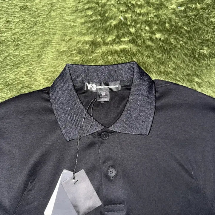 [BUNJANG] Y-3 Yohji Yamamoto All Blacks Polo Shirt Black / Y-3 요지 야마모토 뉴질랜드 올블랙스 폴로 티셔츠 블랙