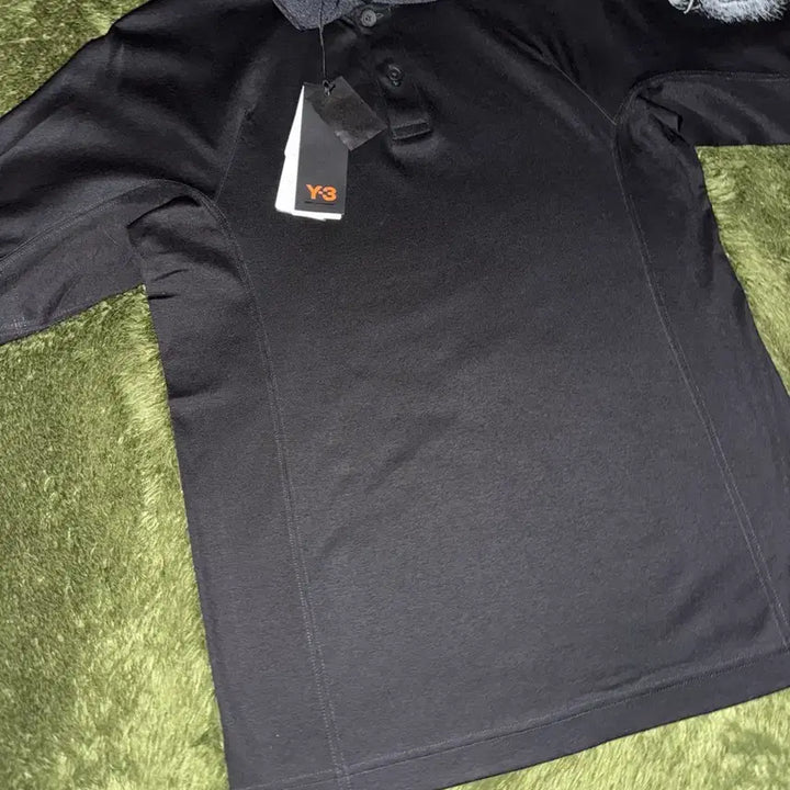 [BUNJANG] Y-3 Yohji Yamamoto All Blacks Polo Shirt Black / Y-3 요지 야마모토 뉴질랜드 올블랙스 폴로 티셔츠 블랙