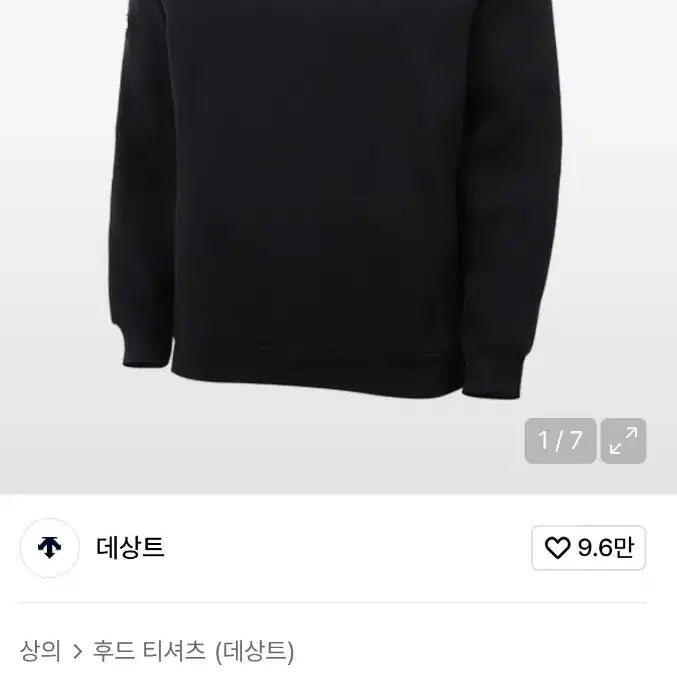 [BUNJANG] Descente Canada Hoodie L / 데상트 캐나다 후드 L