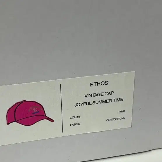 [BUNJANG] Ethos Ball Cap / 에토스 볼캡