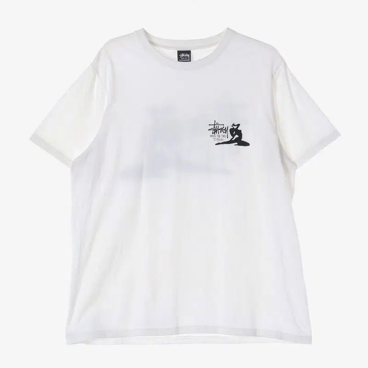 [BUNJANG] Stussy Silhouette Lady Graphic T-shirt (L) / 스투시 실루엣 레이디 그래픽 티셔츠 L