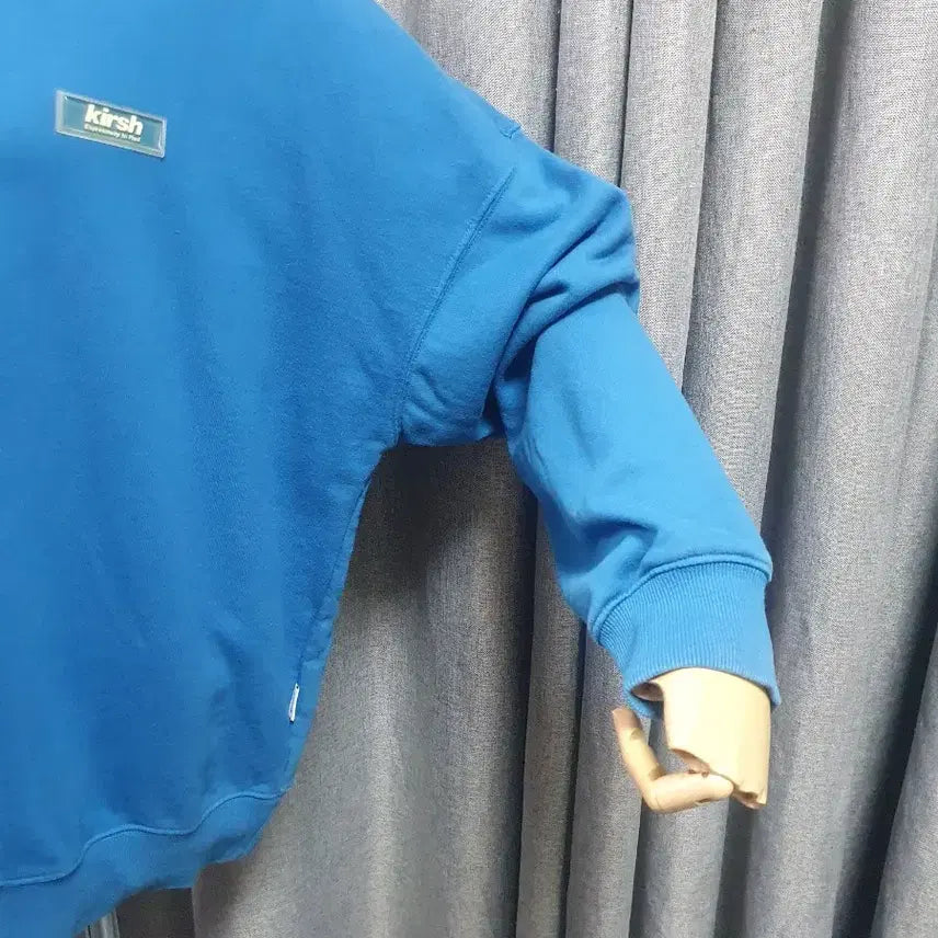 [BUNJANG] Kirsh Blue Oversized Sweatshirt / 키르시 블루 오버 맨투맨