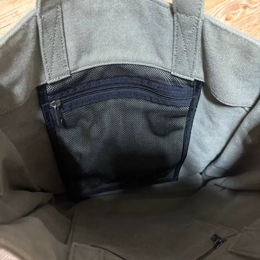 [BUNJANG] A.P.C. Recuperation Two-Way Canvas Tote Bag / 아페쎄 리쿠퍼레이션 토트백 투웨이 캔버스백 카키
