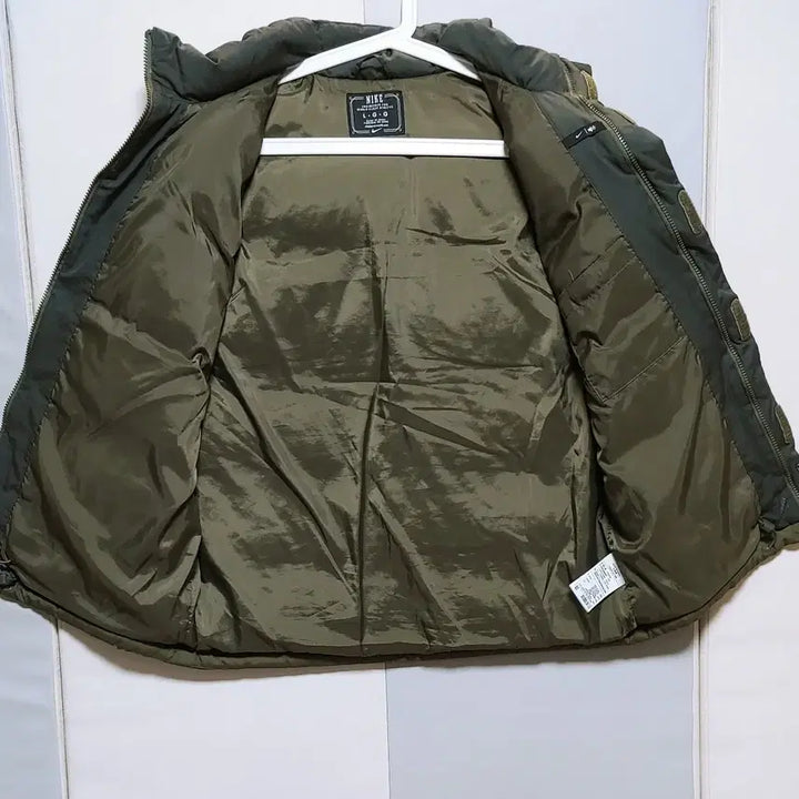 [BUNJANG] Nike Goose Down Vest Khaki 428 / [XL] 나이키 구스 패딩조끼 550 카키428