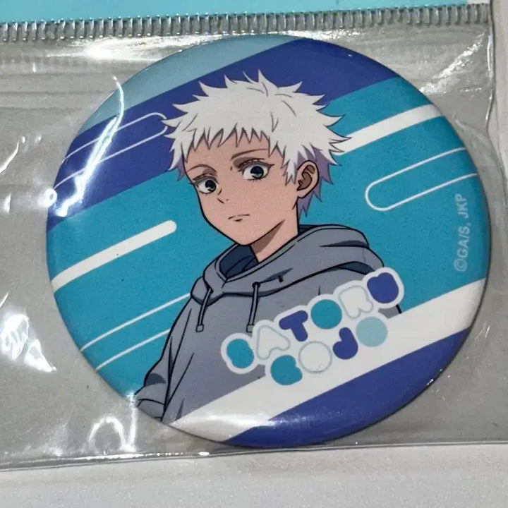 [BUNJANG] Jujutsu Kaisen Gojo Satoru Can Badge / 주술회전 고죠 사토루 캔뱃지