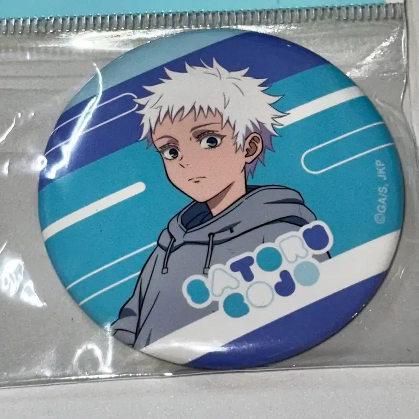 [BUNJANG] Jujutsu Kaisen Gojo Satoru Can Badge / 주술회전 고죠 사토루 캔뱃지