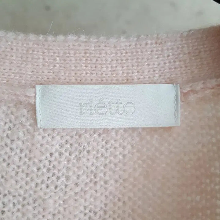 [BUNJANG] リエッテ Dear Knit V-Neck Crop See-through Knit / 리에뜨 디어니트 브이넥 크롭 시스루 니트