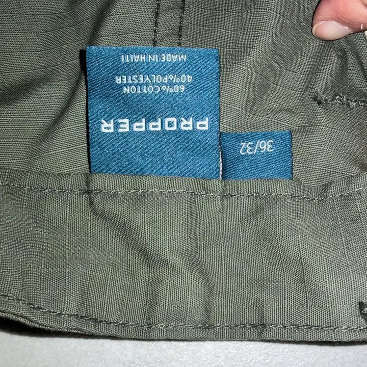[BUNJANG] Propper Military Cargo Pants Olive Green 36/32 / 밀리터리 카고 바지 올리브 그린 propper 36/32