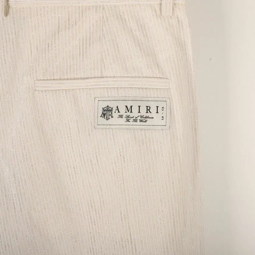 [BUNJANG] AMIRI Glitter Wide Pants / 52 / AMIRI 아미리 글리터 와이드 팬츠