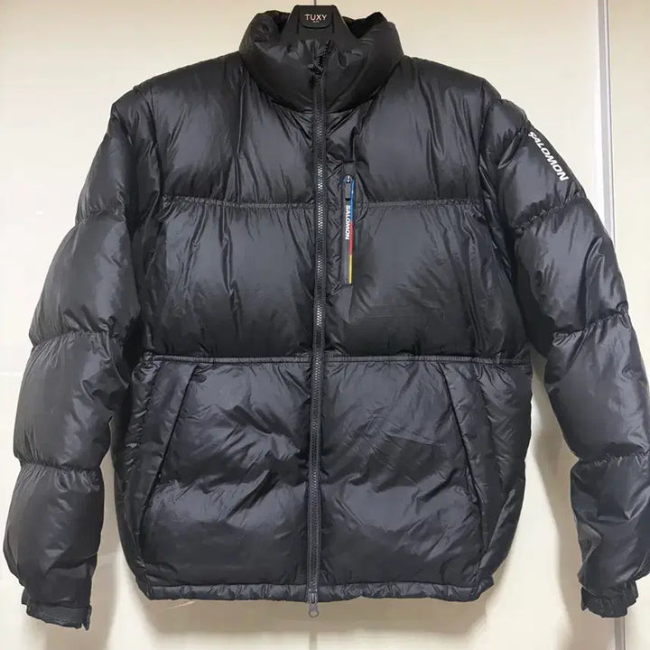 [BUNJANG] Salomon Contour Padded Jacket - Black - Size L / 살로몬 컨투어 패딩 블랙 L