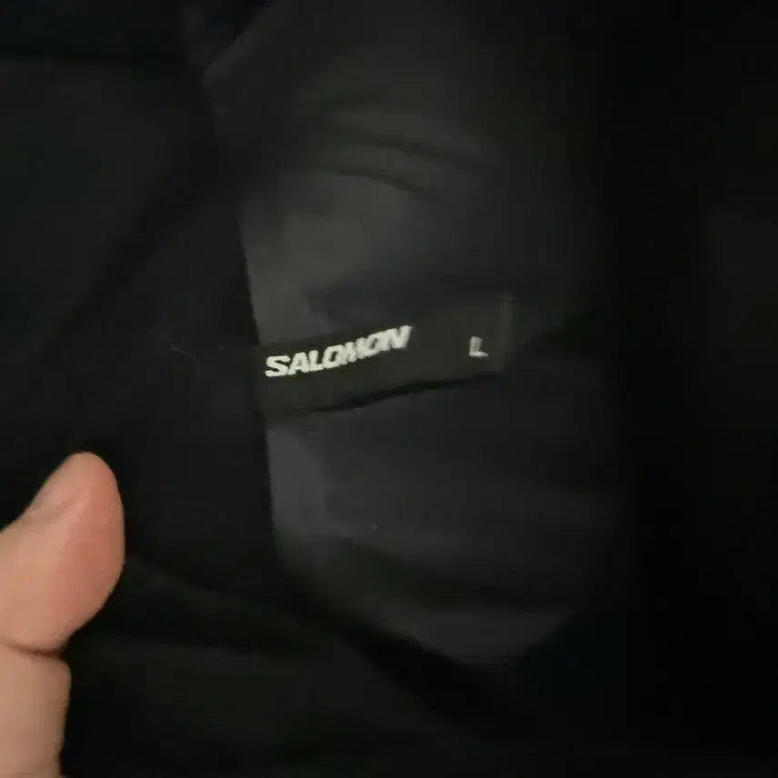 [BUNJANG] Salomon Contour Padded Jacket - Black - Size L / 살로몬 컨투어 패딩 블랙 L