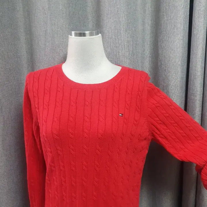 [BUNJANG] Tommy Hilfiger Cable Knit Sweater / 타미힐피거 케이블 니트