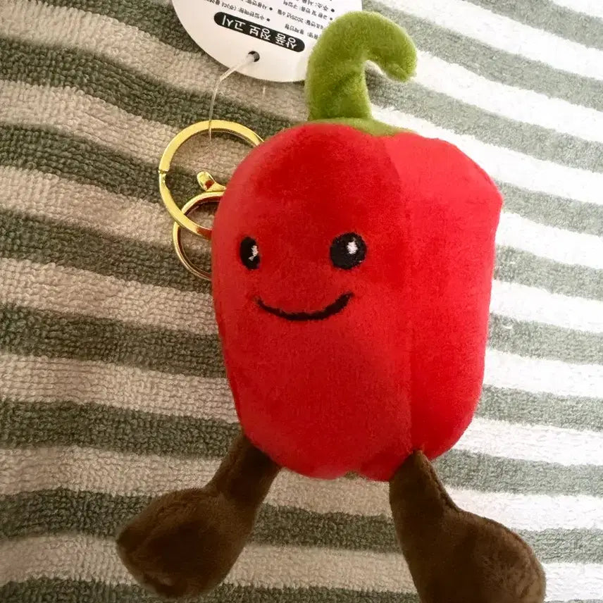 [BUNJANG] Pimento Doll Keyring / 피망 인형 키링