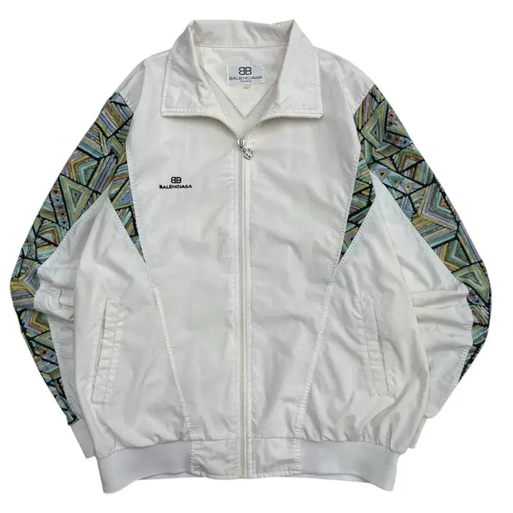 [BUNJANG] Balenciaga White Windbreaker / 발렌시아가 화이트 바람막이