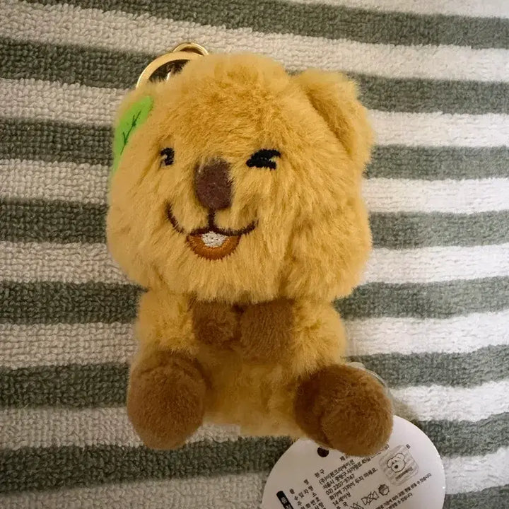 [BUNJANG] Quokka Plush Keychain / 쿼카 인형 키링