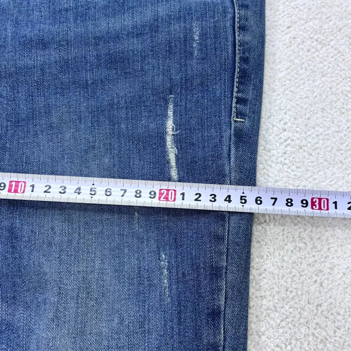 [BUNJANG] Plac M33 Distressed Denim Pants / M(33) 플랙 디스트로이드 데님 팬츠 0311E