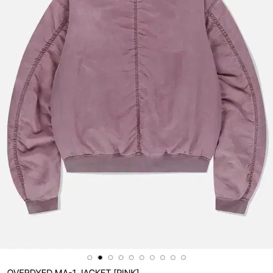 [BUNJANG] Mahagrid Oversized MA-1 Jacket Pink (L) / 마하그리드 오버다이드 MA-1 쟈켓 핑크 L사이즈 (새상품)