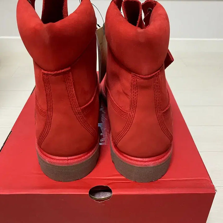 [BUNJANG] Timberland 50th Anniversary Red Premium 6-Inch Boots / 팀버랜드 50주년 레드 프리미엄 6인치 부츠 290