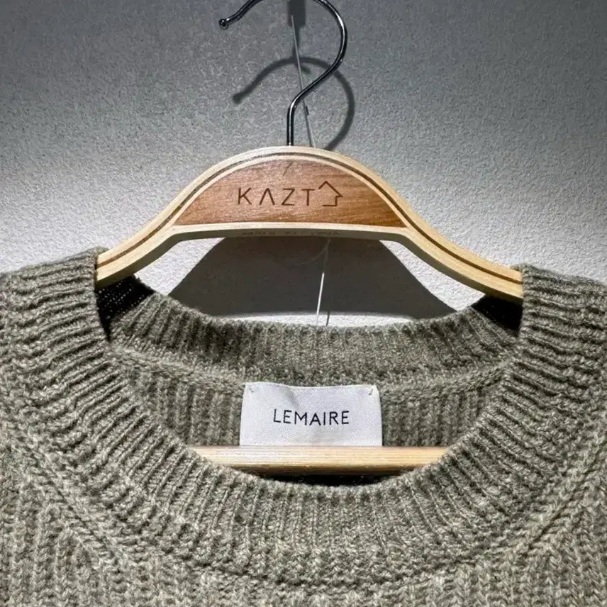 [BUNJANG] Lemaire Peplum Knit Sweater / 르메르 페플럼 니트 스웨터