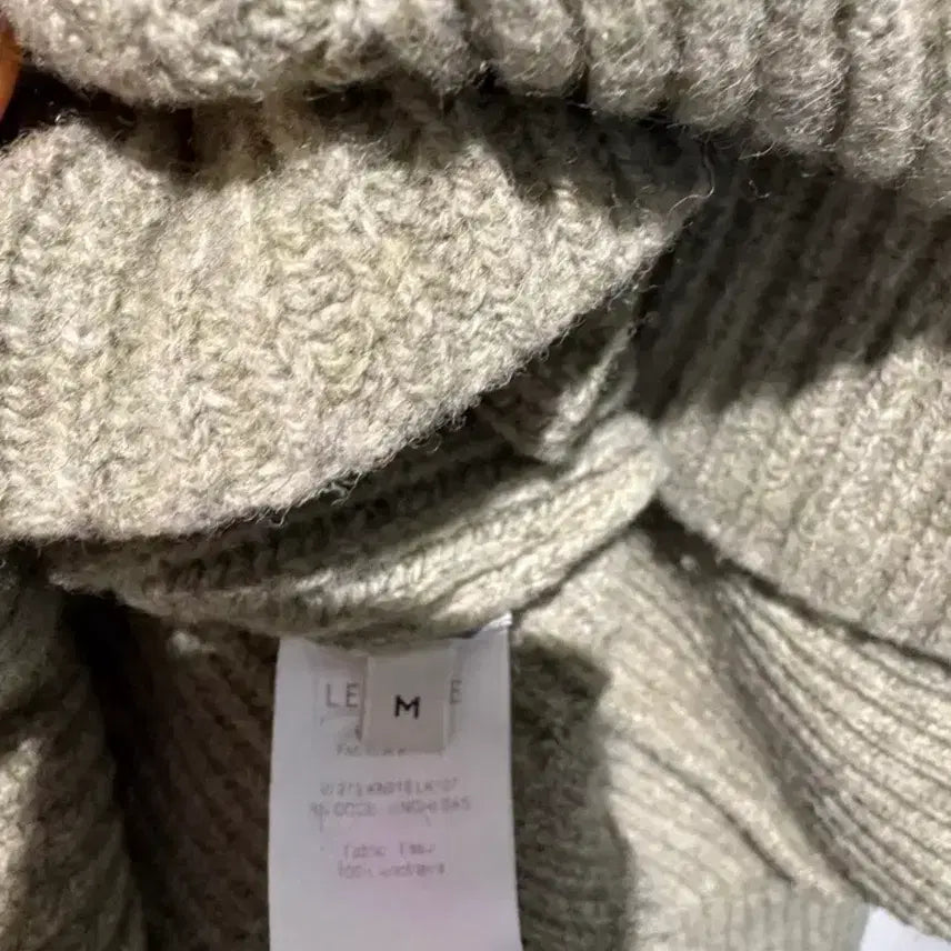 [BUNJANG] Lemaire Peplum Knit Sweater / 르메르 페플럼 니트 스웨터