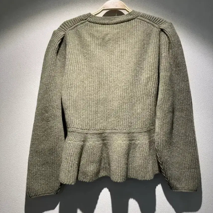 [BUNJANG] Lemaire Peplum Knit Sweater / 르메르 페플럼 니트 스웨터