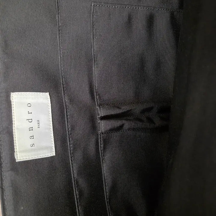 [BUNJANG] Sandro Saffiano Leather Pouch / 산드로 사피아노 가죽 파우치
