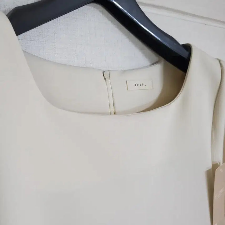 [BUNJANG] LA CLAIRE Ivory Long Dress S / [새상품] 아이보리 롱 원피스S( 44.55추천)