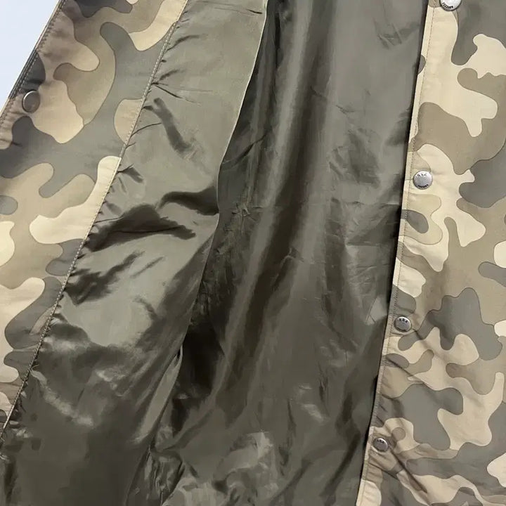 [BUNJANG] NBA LA Lakers Camo Pattern Coach Long Jacket / [105]  NBA 카모 패턴 LA 레이커스 코치 싱글 롱 자켓