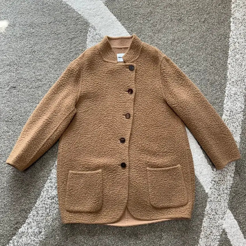[BUNJANG] Ultimo Kim Youngjoo Camel Hair Half Coat / 울티모 김영주 카멜헤어(낙타털) 반코트