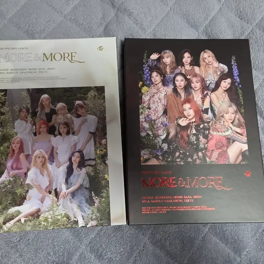 [BUNJANG] TWICE More &amp; More Album Set / 트와이스 모어앤모어 앨범 세트