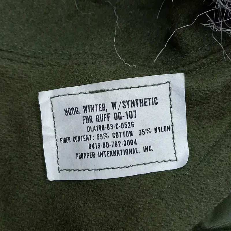 [BUNJANG] Original Fish Tail Parka Hooded Jacket - New / 새제품 개파카 피쉬테일 오리지널 후드  데드스탁