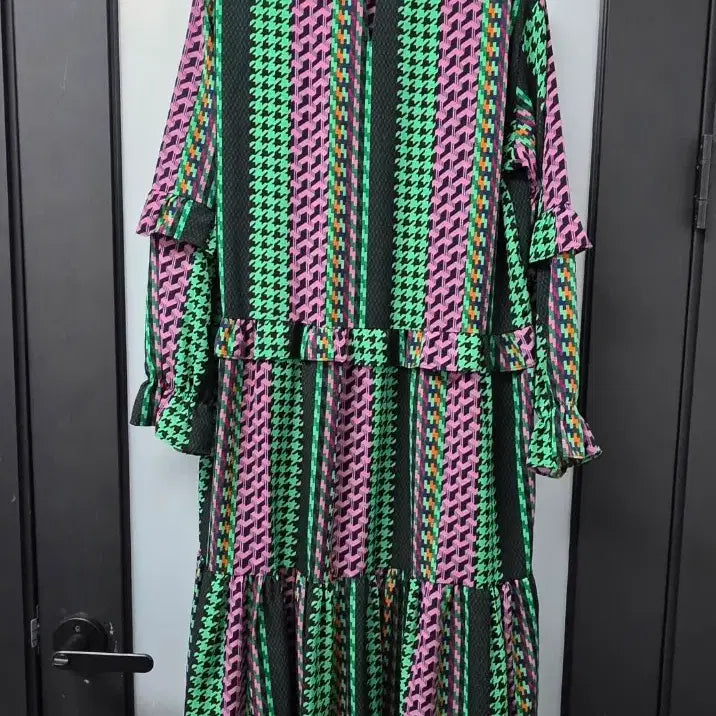[BUNJANG] Maxi Ruffle Long Dress / 맥시 캉캉 롱원피스