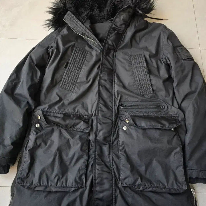 [SOLD OUT] Diesel 블랙 롱패딩 100