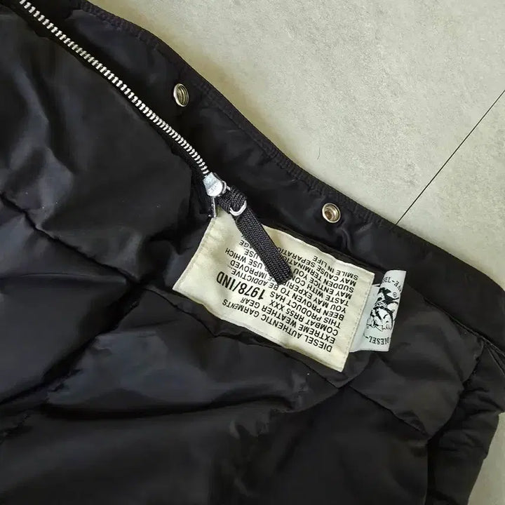 [SOLD OUT] Diesel 블랙 롱패딩 100