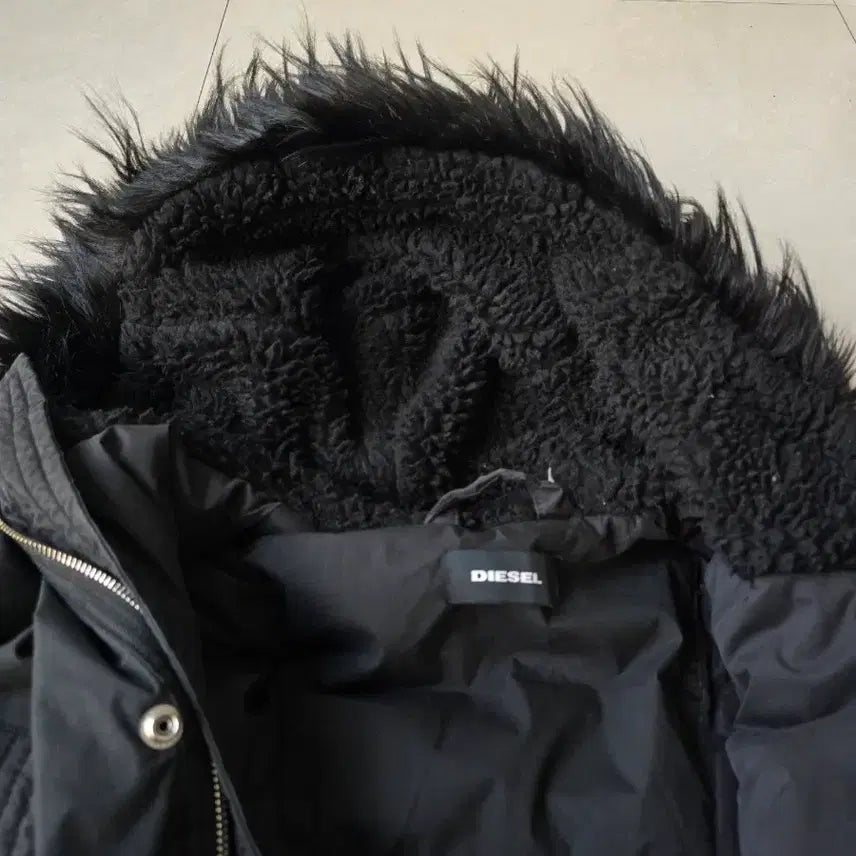 [SOLD OUT] Diesel 블랙 롱패딩 100