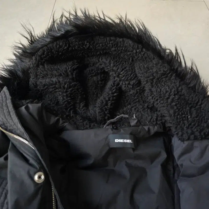 [SOLD OUT] Diesel 블랙 롱패딩 100